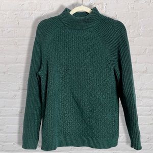 Talbots green sweater